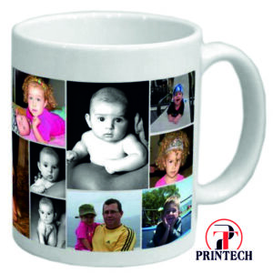 Collage Personalized White Mug